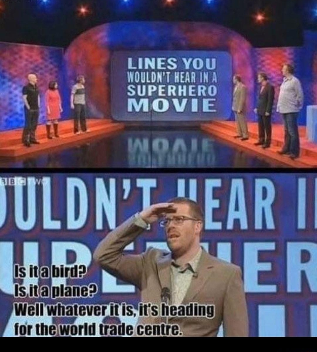 aRETWQ LINES YOU WOULDKTHEARINA o 1 b n SUPERHERO 7 u MOVIE SEmE 28 J luu