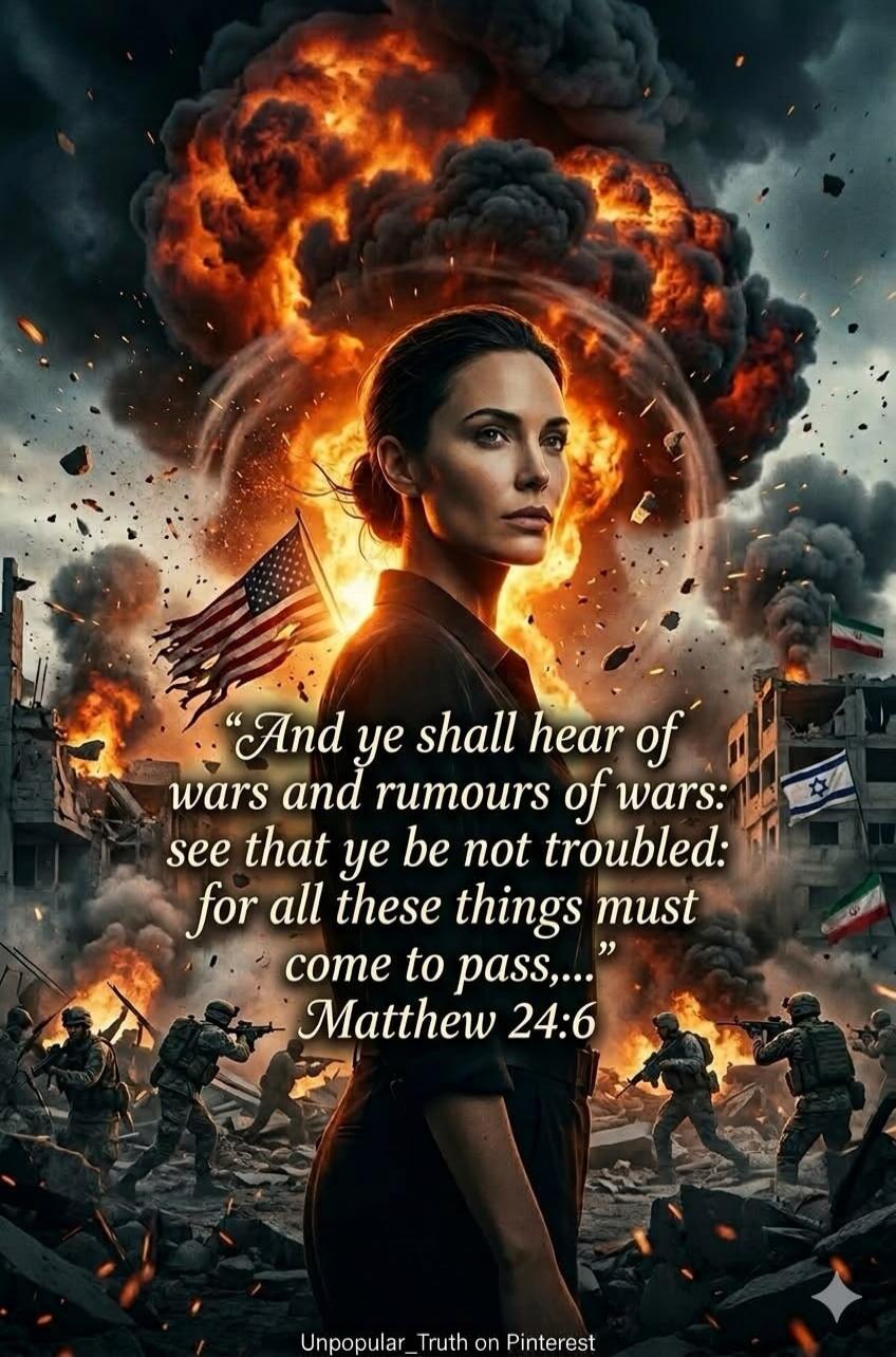 And ye shall hear of wars and rumours of wars: see that ye be not troubled: for all these things must come to pass,... Matthew 24:6. Unpopular_Truth on Pinterest
