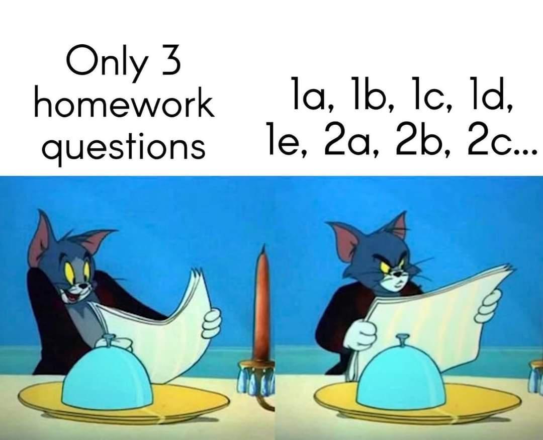 Only 3 homework la 1b Ic 1d 7 questions le 20 2b 2c