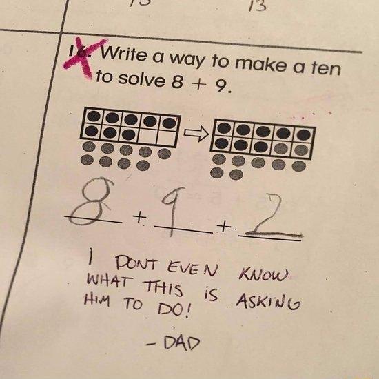 L e Mvme away to fosolve 8 make a ten
