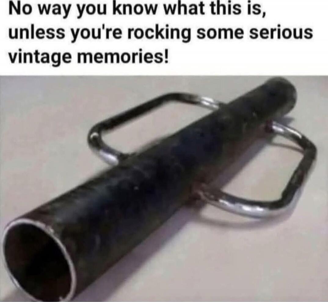 No way you know what this is, unless you're rocking some serious vintage memories!