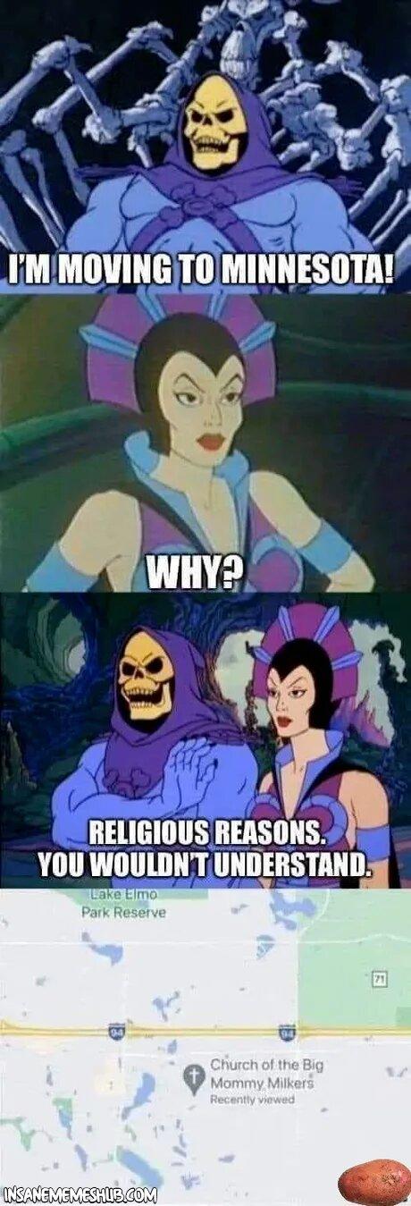 wl 9 IMMOVING TllMIHIlESOil y RELIGIOUS REASONS YOU WOULDNTUNDERSTAND