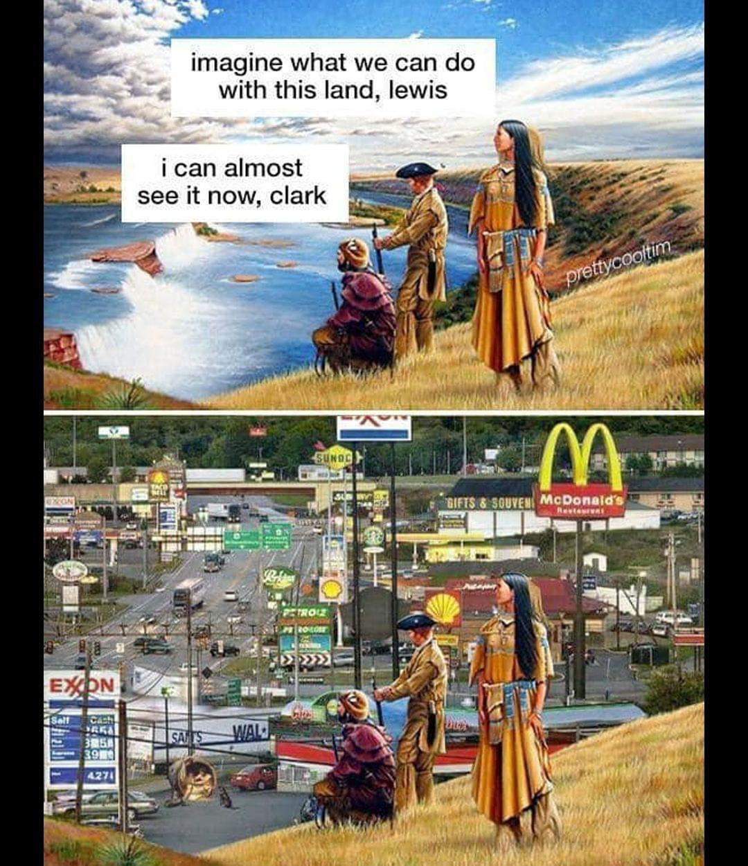 imagine what we can do with this land lewis i can almost