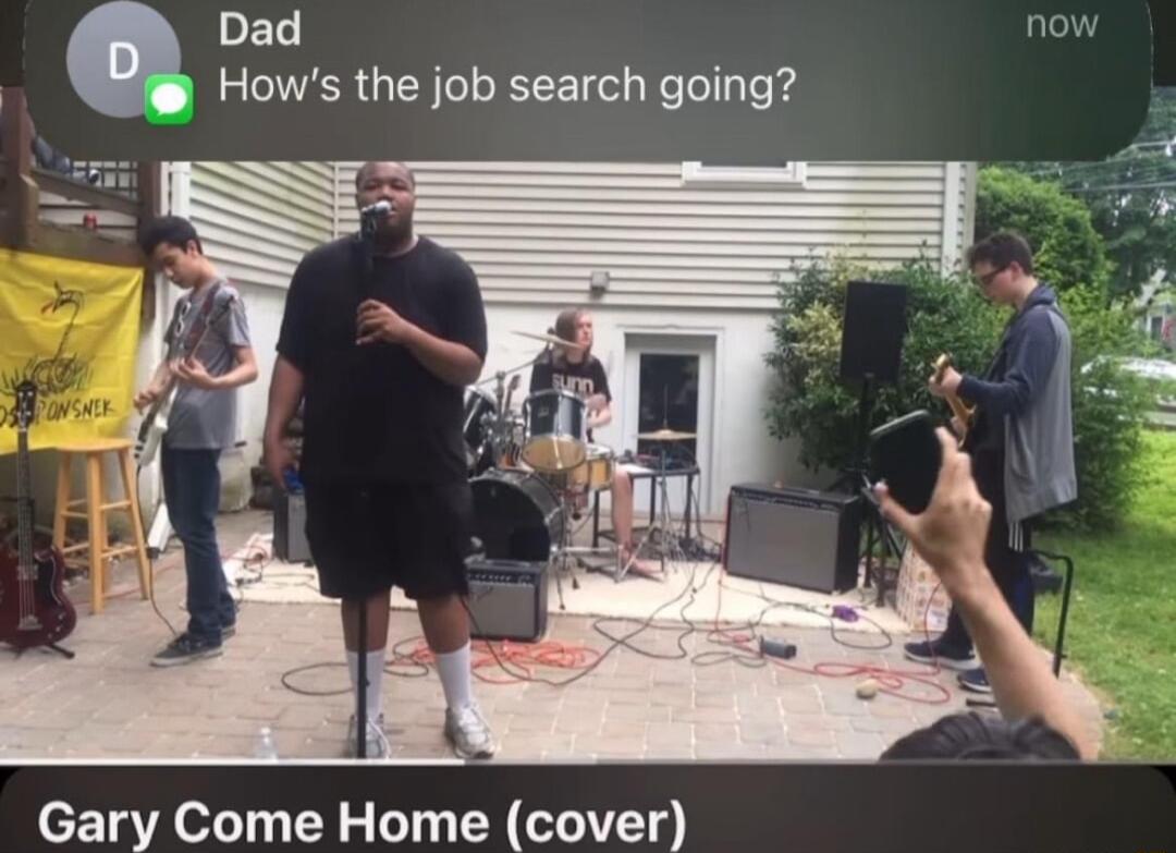 PEL now Hows the job search going Gary Come Home cover