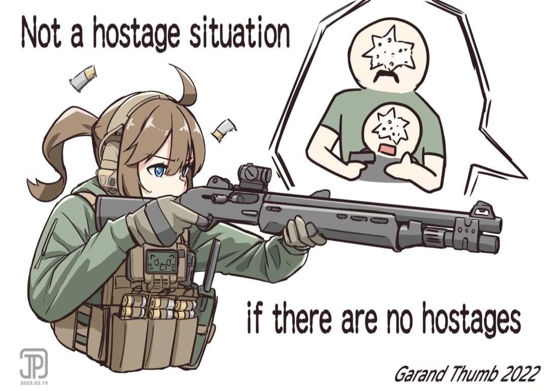 if there are no hostages Garand Thumb 2022