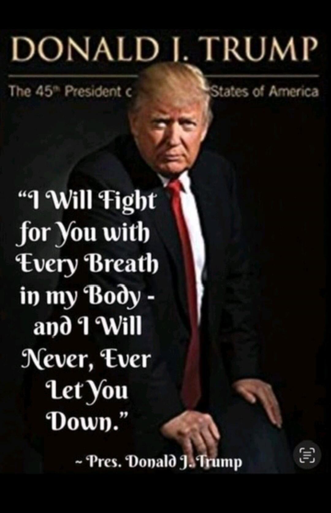 DONALD I. TRUMP
The 45th President of the United States of America

