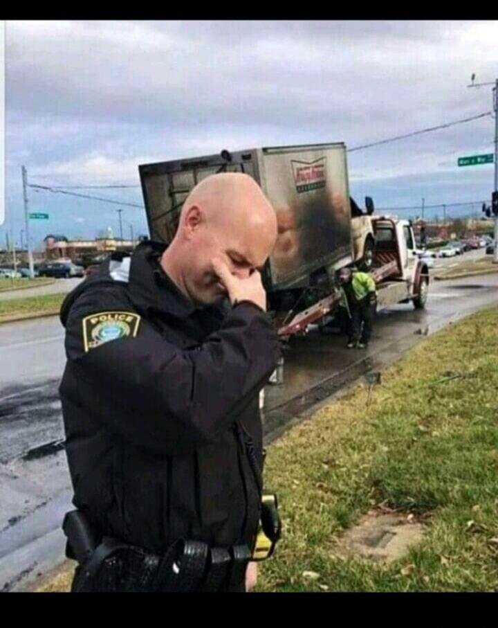 POLICE Krispy Kreme