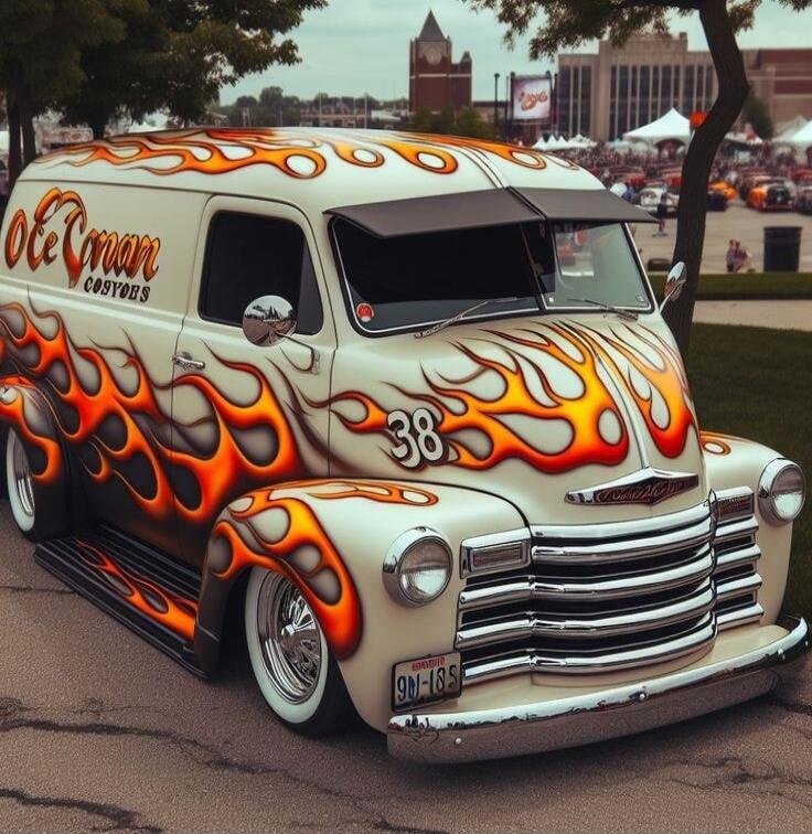 Ole Cream CUSTOMS 38 9U-185 ILLINOIS