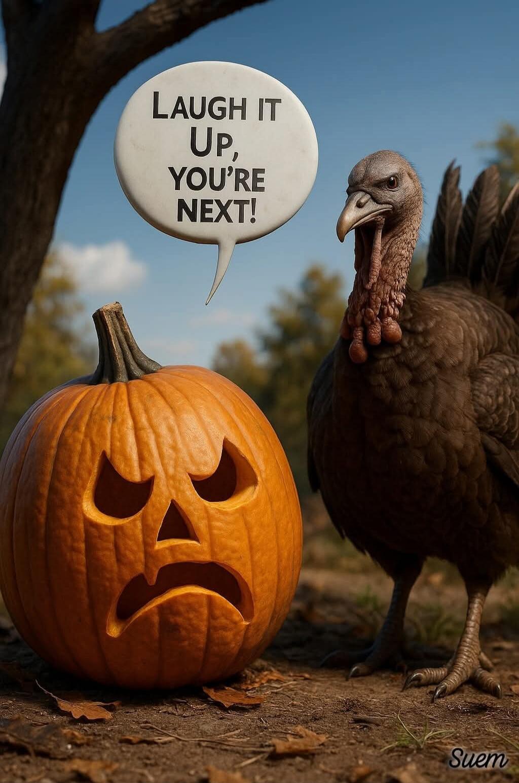 LAUGH IT UP, YOU'RE NEXT!