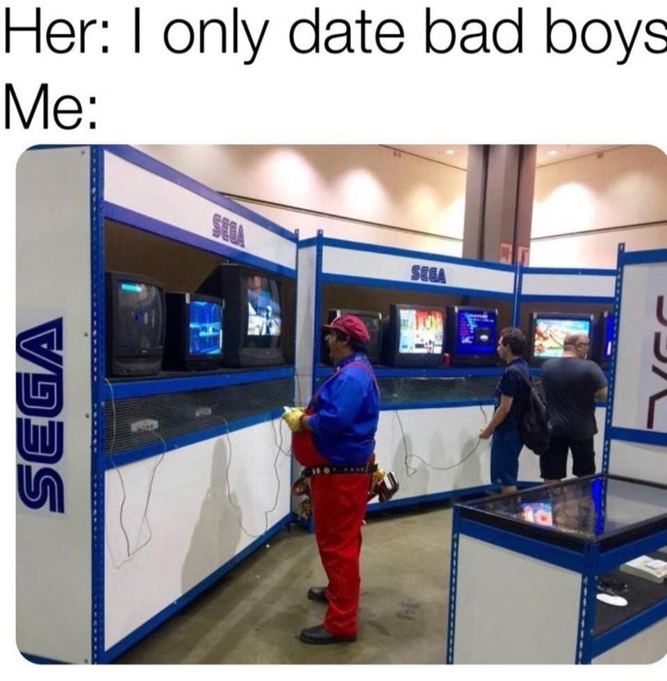 Her only date bad boys