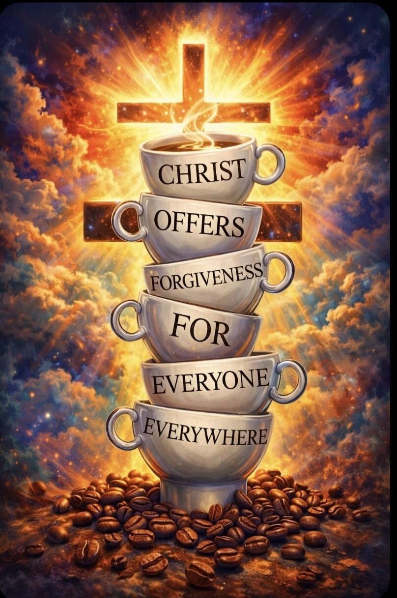 CHRIST OFFERS FORGIVENESS FOR EVERYONE EVERYWHERE