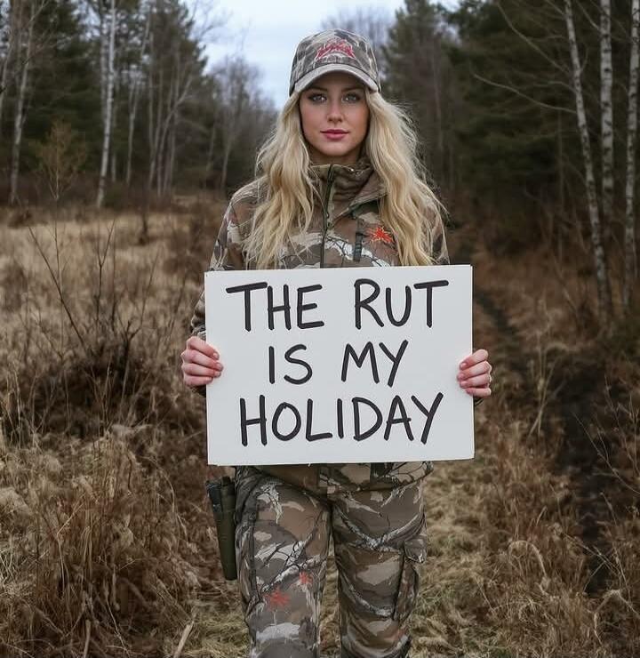 THE RUT IS MY HOLIDAY