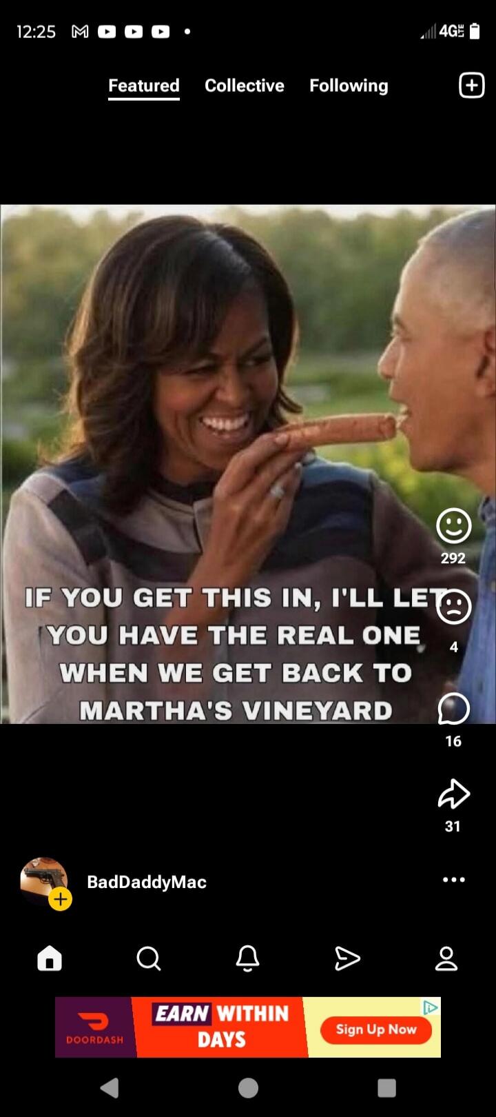 IF YOU GET THIS IN, I'LL LET YOU HAVE THE REAL ONE WHEN WE GET BACK TO MARTHA'S VINEYARD