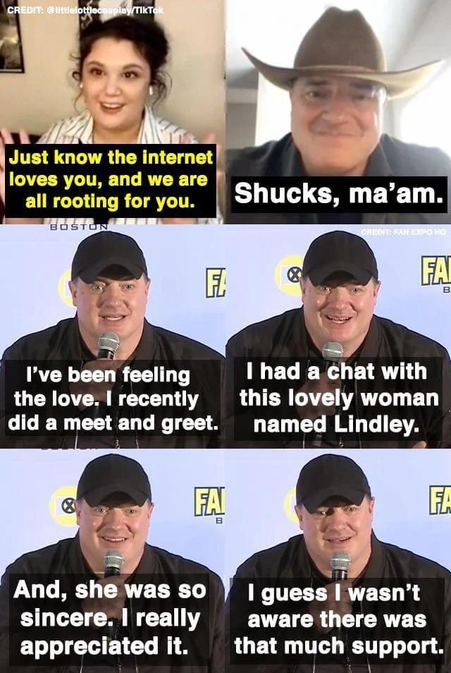 Just know the internet loves you and we are EURLTLOT RIS Ive been feeling 1 had a chat with the love recently this lovely woman did a meet and greet named Lindley LULRE CRUEDECL I B I TTTEES BRI CILCET R R aware there was appreciated it that much support