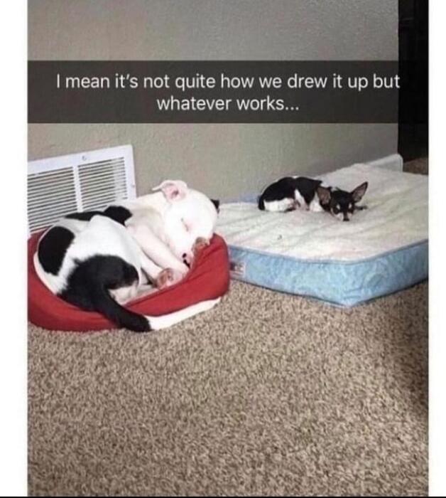 mean its not quite how we drew it up but whatever works
