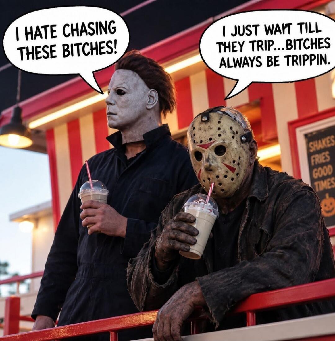 I HATE CHASING THESE BITCHES! I JUST WAIT TILL THEY TRIP...BITCHES ALWAYS BE TRIPPIN. SHAKES FRIES GOOD TIMES
