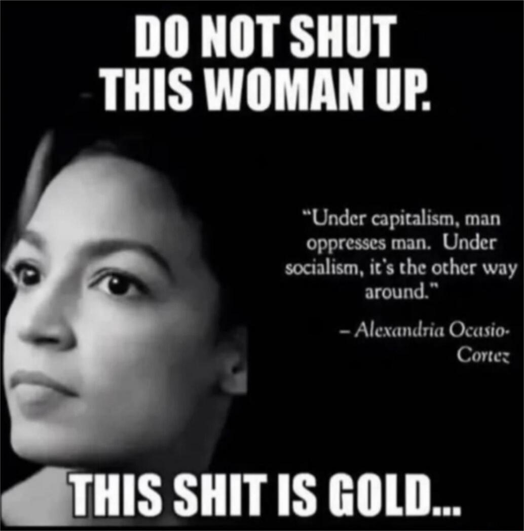 DO NOT SHUT THIS WOMAN UP. 