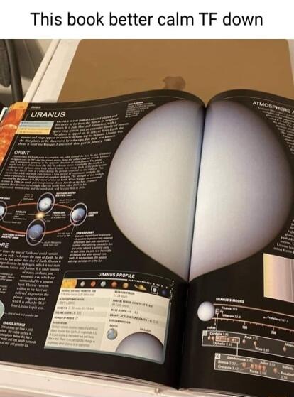 This book better calm TF down Unanus