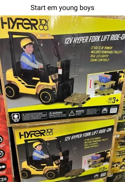Start em young boys