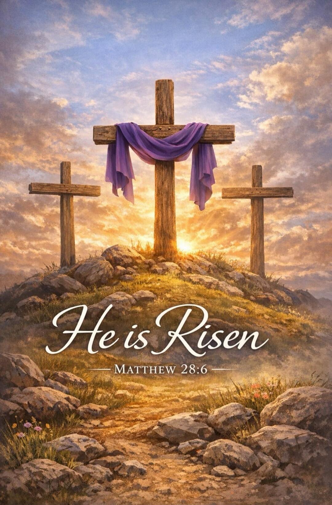 He is Risen Matthew 28:6