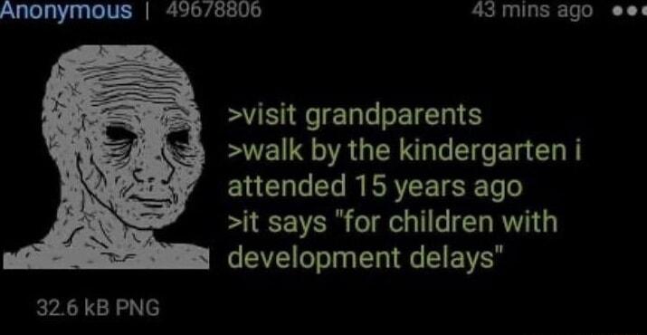 Anonymous 4968806 43mins ago e B ELTEIETE walk by the kindergarten i ELRCHUEL R ERTEIEE T it says for children with EEG ENEEETS 326 kB PNG