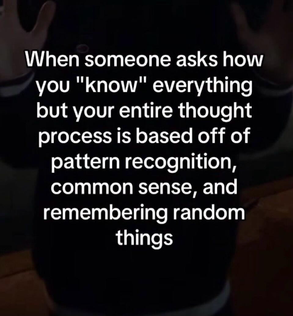 When someone asks how you 