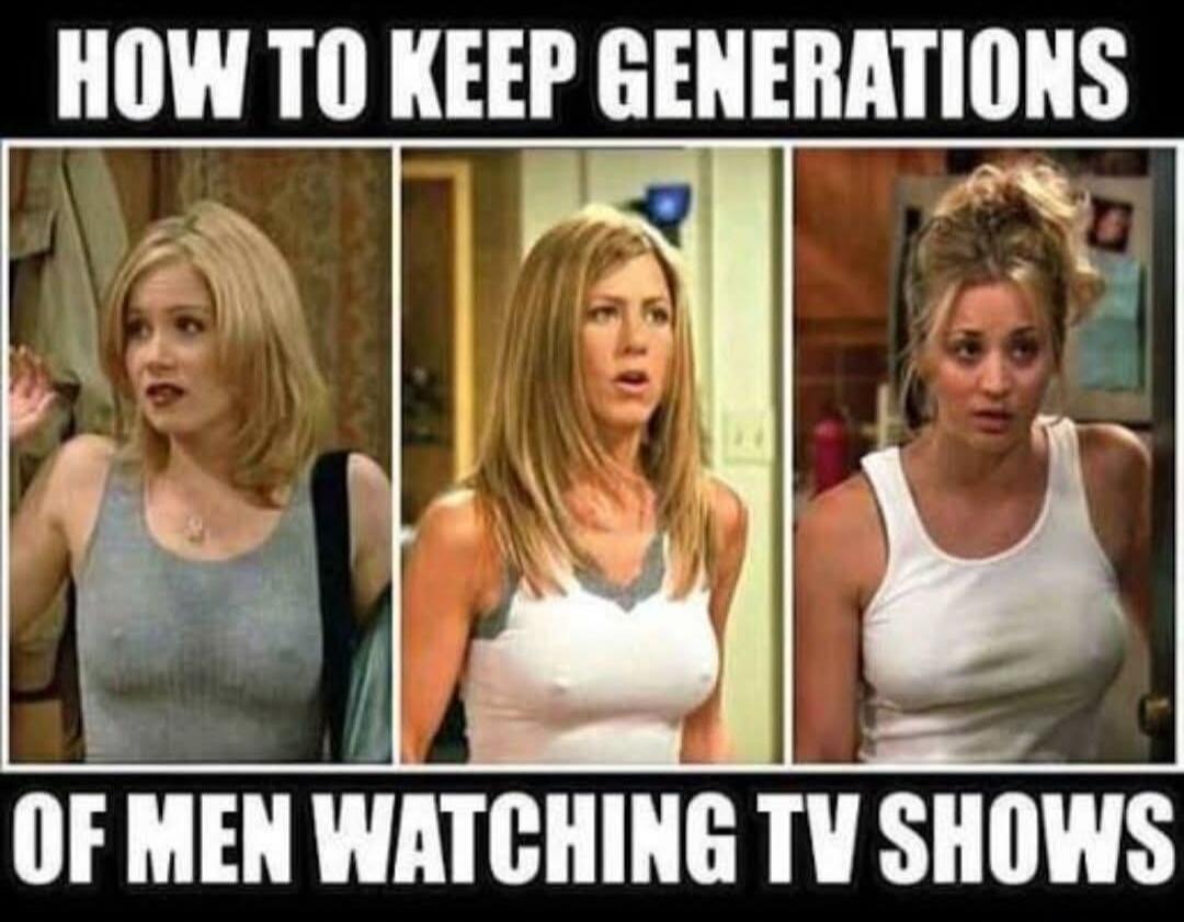 HOW TO KEEP GENERATIONS OF MEN WATCHING TV SHOWS