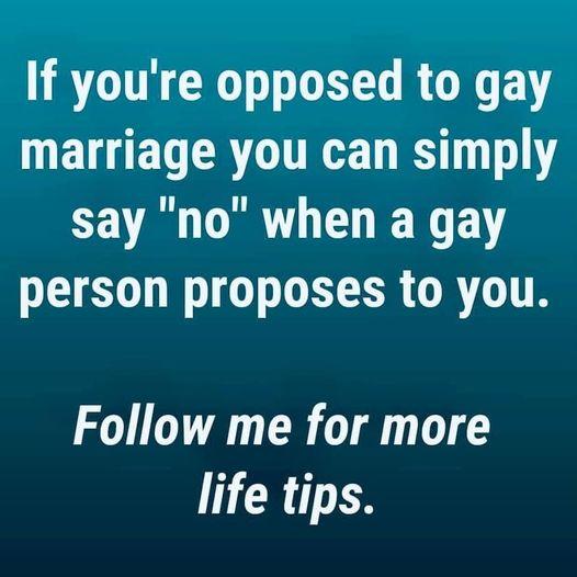 LRI X G RGEGE ETELERTTREL ST say no when a gay person proposes to you Follow me for more life tips