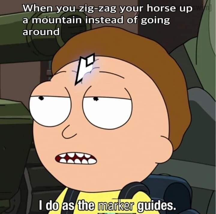 When you zig zag your horse up EN T E1Ta W3 E5 F 1a lo i o13 4 LI L ve 22200 6o cHT0 kerides