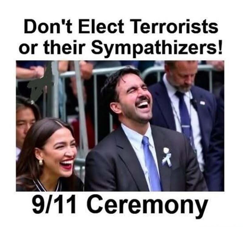 Don't Elect Terrorists or their Sympathizers! 9/11 Ceremony