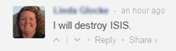 he 4 B will destroy ISIS