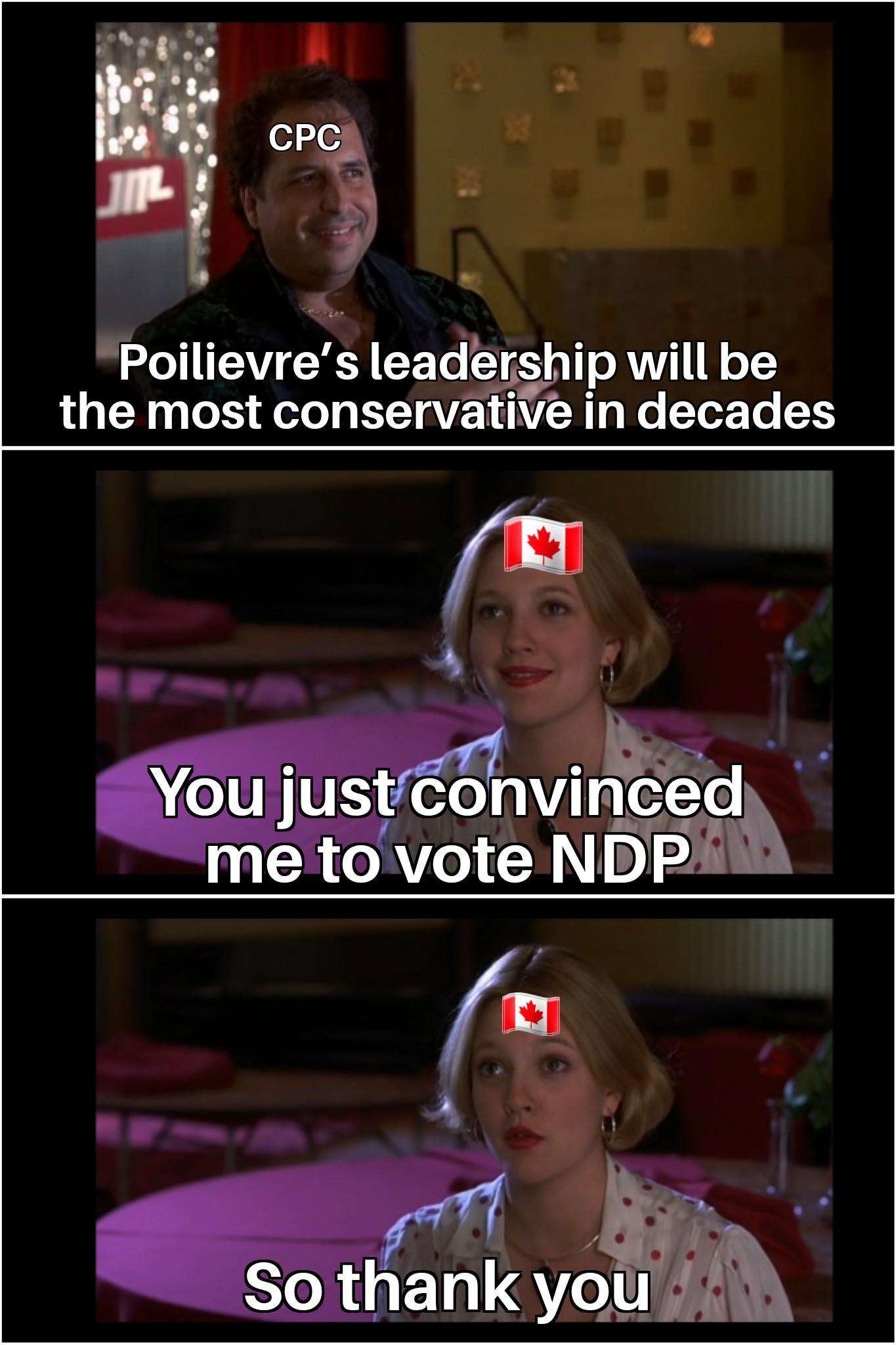 Poilievres leadership will be LY X3 oTeT BTV VAV g Ro Yo To LR CRCICRNIDI