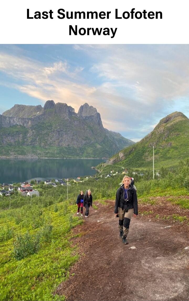 Last Summer Lofoten Norway