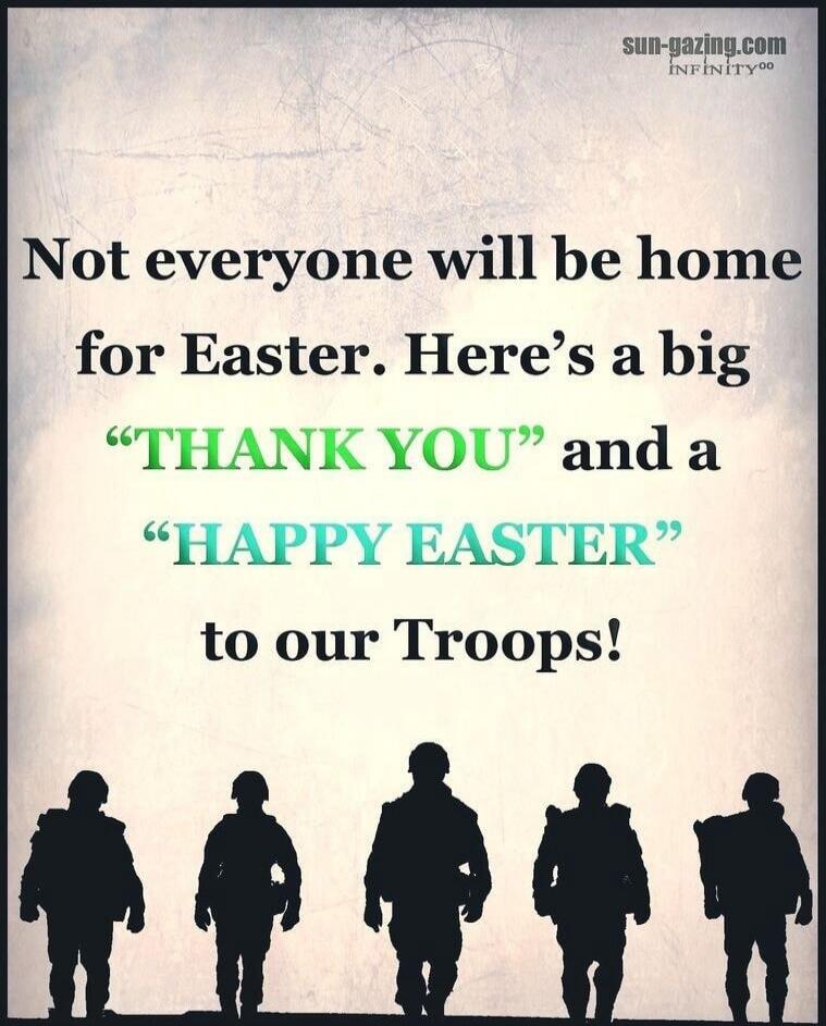 Not everyone will be home for Easter. Here's a big 