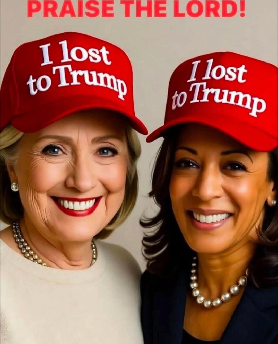 PRAISE THE LORD! I lost to Trump I lost to Trump