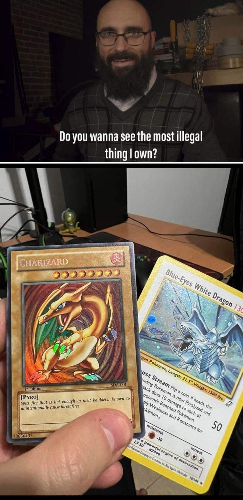 Do you wanna see the most illegal thing I own?