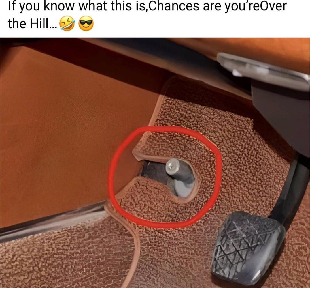 If you know what this is, Chances are you’re Over the Hill... 🤣😎