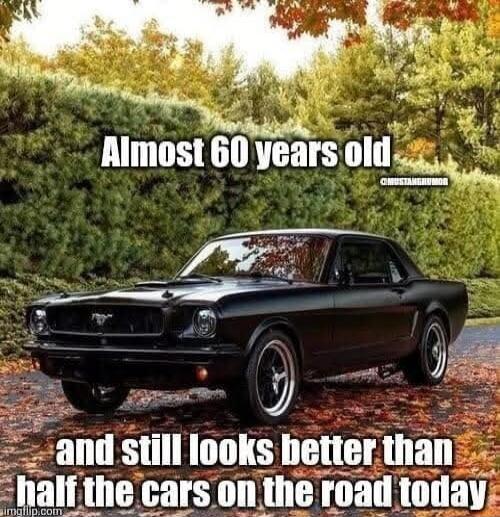 Almost 60 years old and still looks better than half the cars on the road today