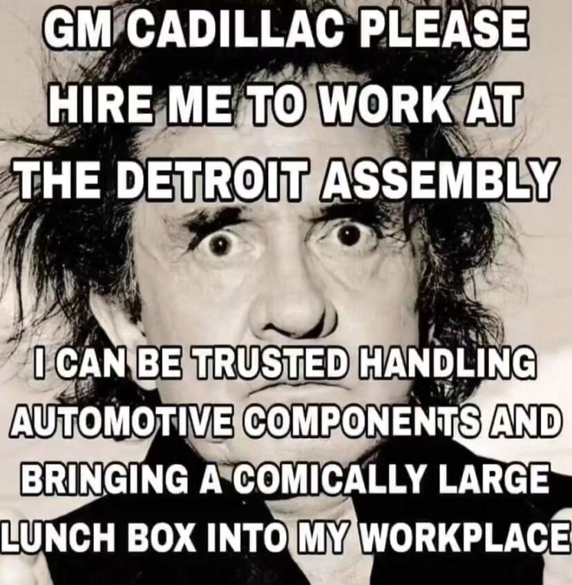 GMVCADILLAC PLEASE LUNGH 0 Q10 T7 UG WL S