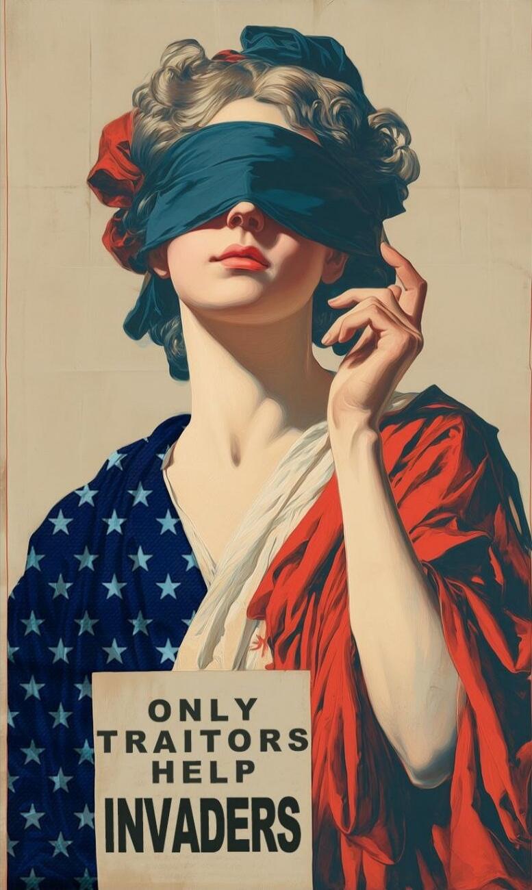 ONLY TRAITORS HELP INVADERS