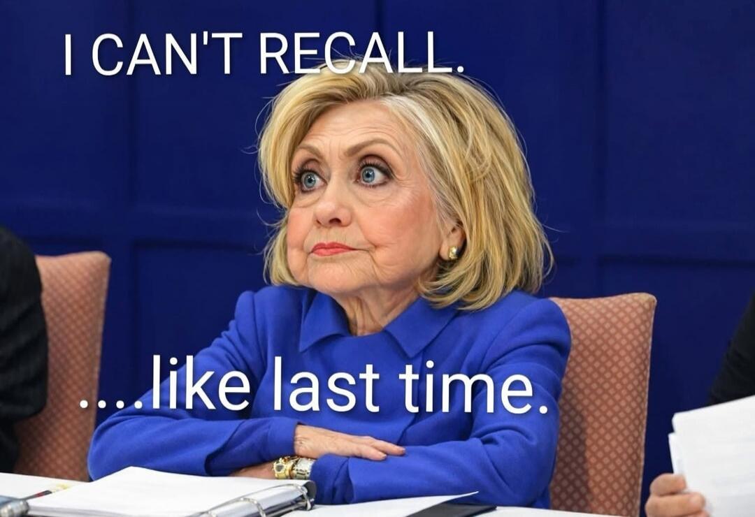 I CAN'T RECALL. ... like last time.