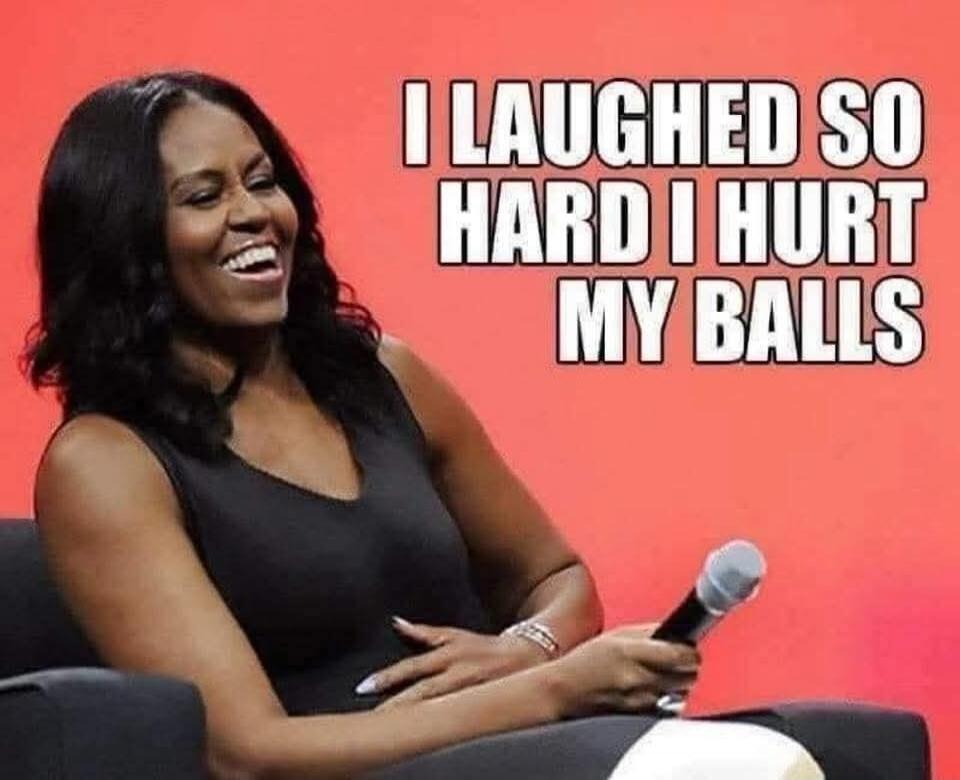 I LAUGHED SO HARD I HURT MY BALLS