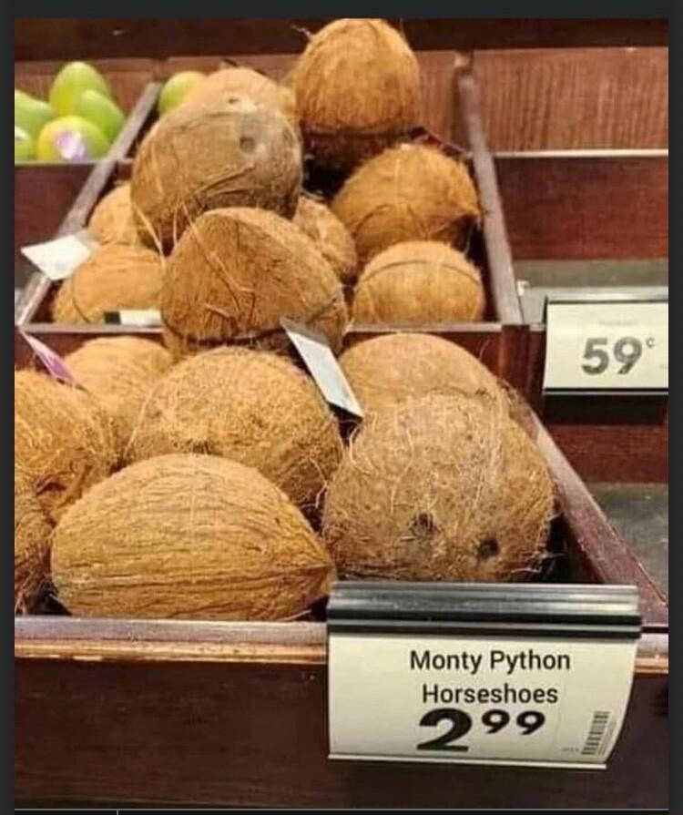 Monty Python Horseshoes 299