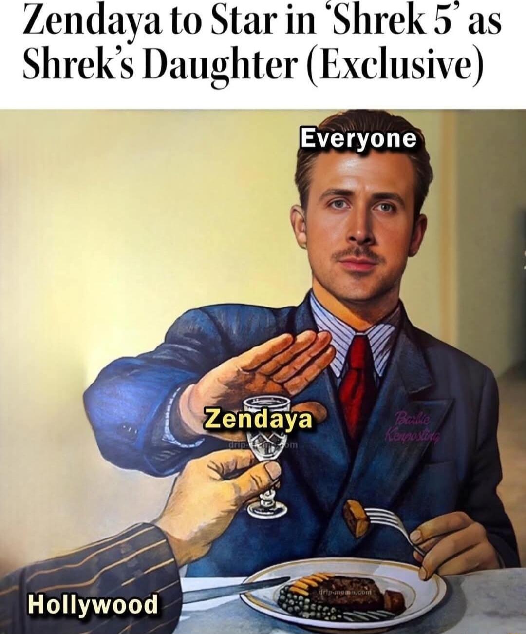 Zendaya to Star in Shrek 5 as Shreks Daughter Exclusive i Hollywood