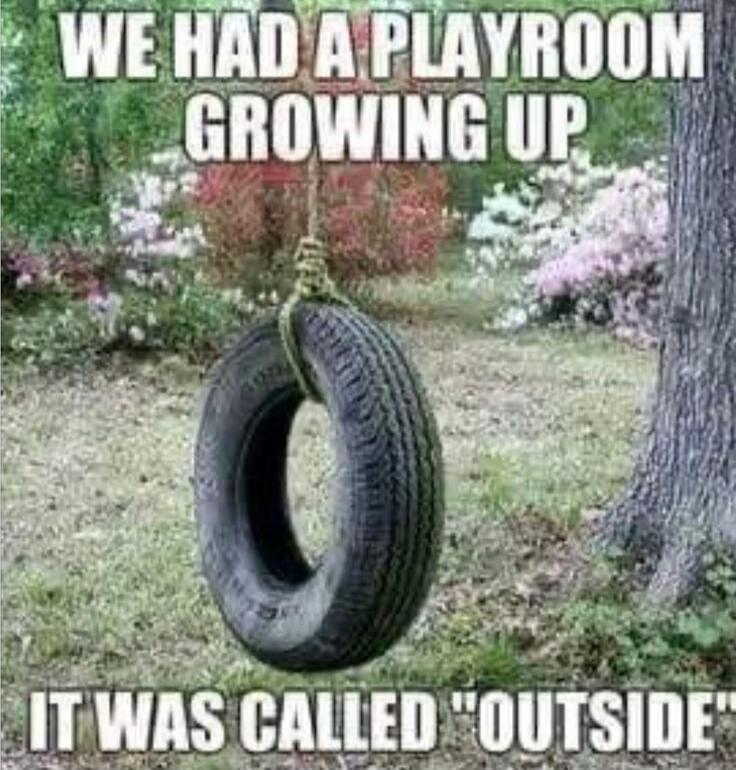 WE HAD A PLAYROOM GROWING UP IT WAS CALLED 