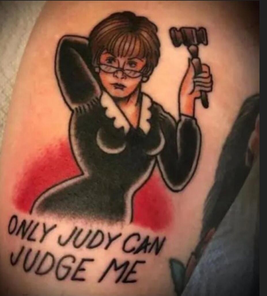 ONLY JUDY CAN JUDGE ME