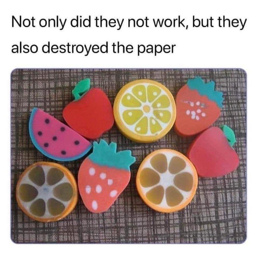 Not only did they not work but they also destroyed the paper