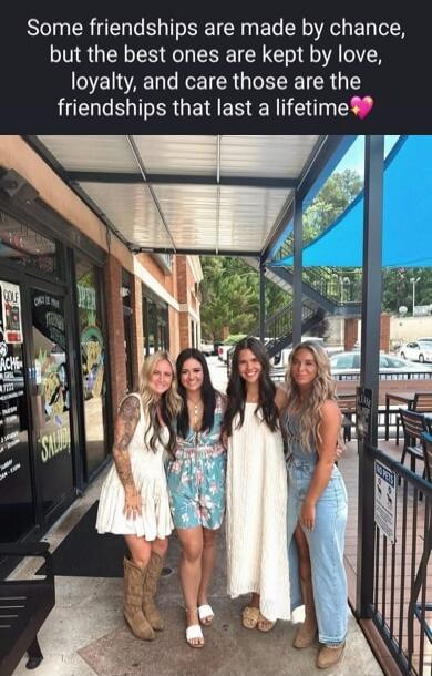 Some friendships are made by chance, but the best ones are kept by love, loyalty, and care those are the friendships that last a lifetime.
