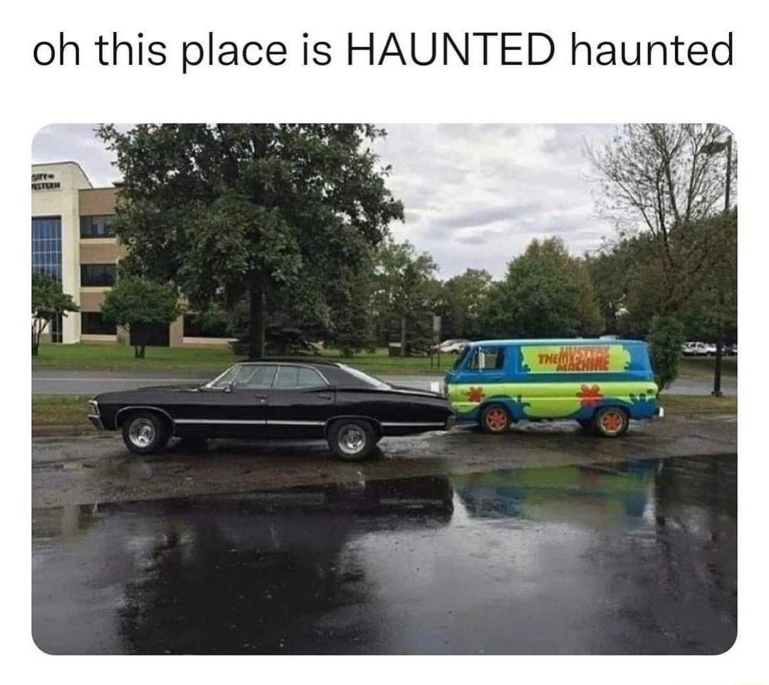 oh this place is HAUNTED haunted