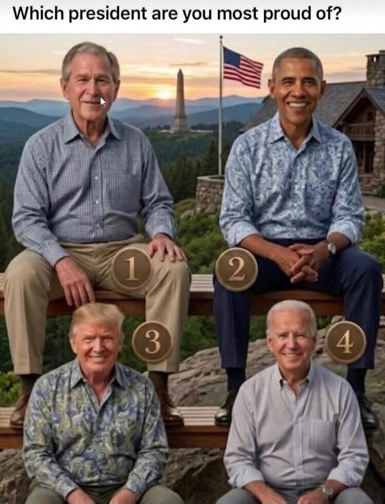 Which president are you most proud of?